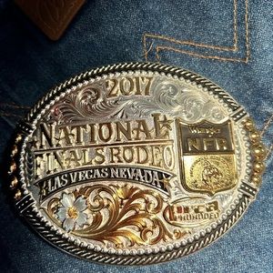 2017 National Finals Rodeo PRCA ProRodeo Buckle